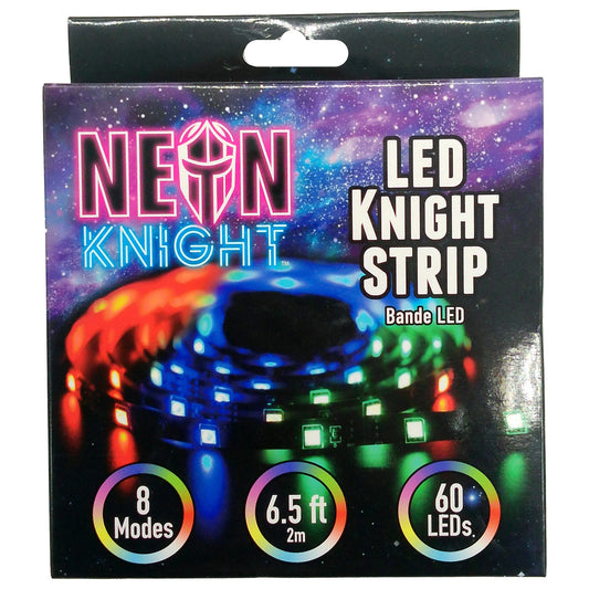 neon knight 6.5 foot led strip light with remote -- 12 per box