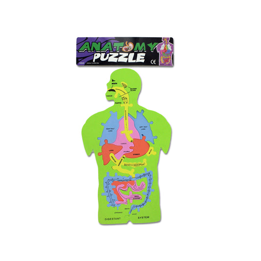foam anatomy puzzle - educational toy - 144 pieces per case -- 27 per box