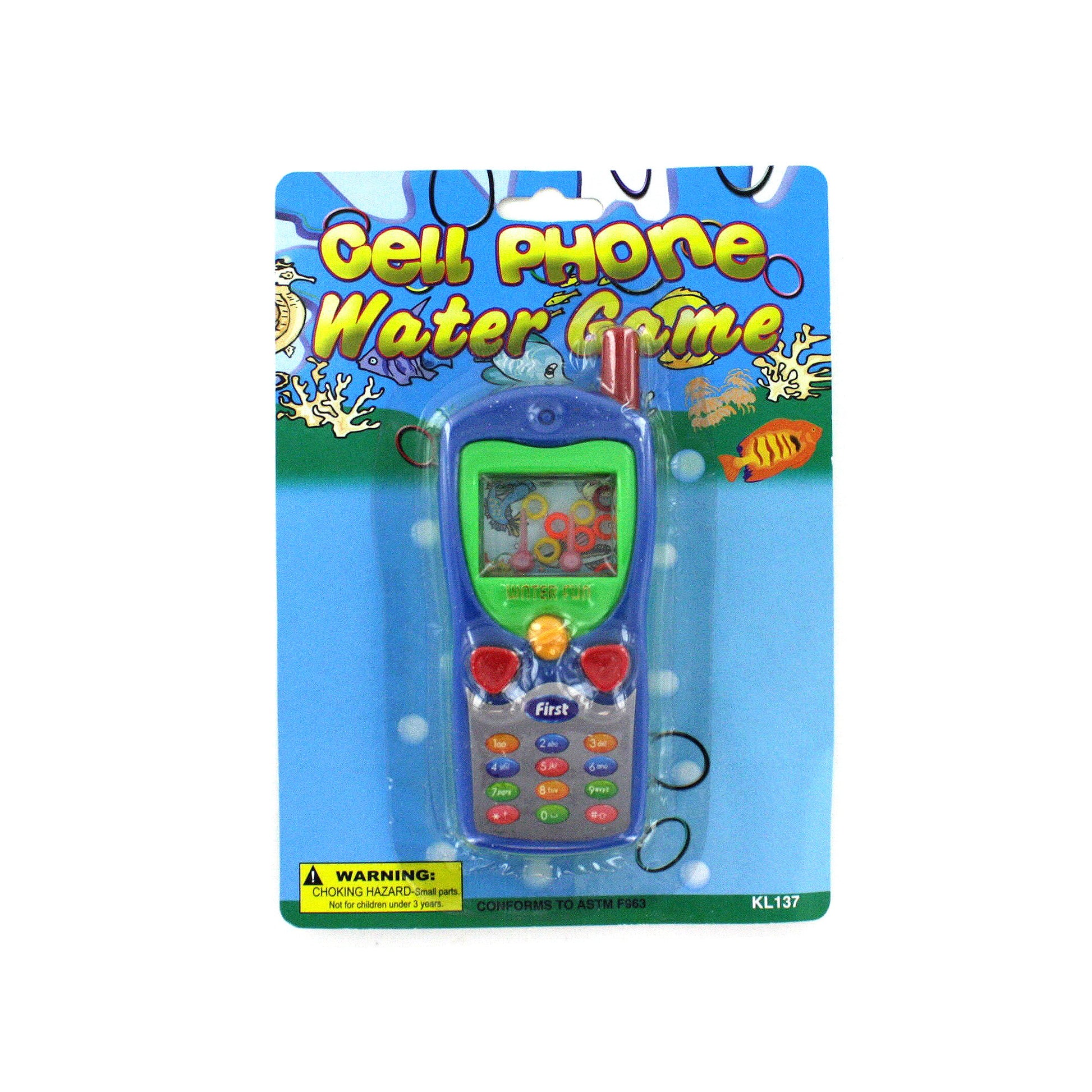 cell phone water game  - bulk -- 33 per box