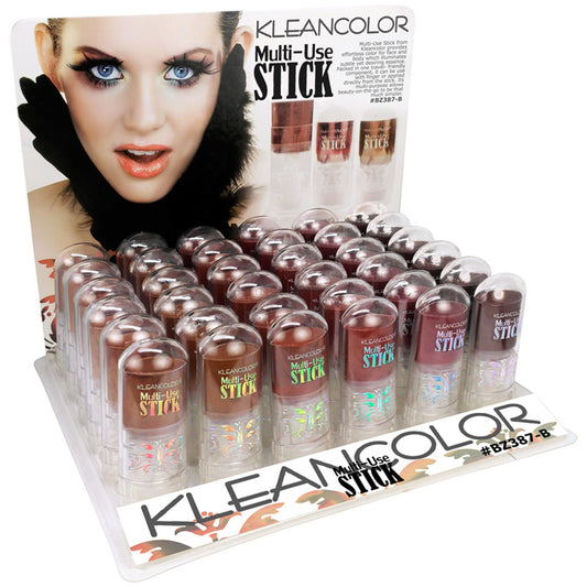 klean color multi use stick in display -- 72 per box