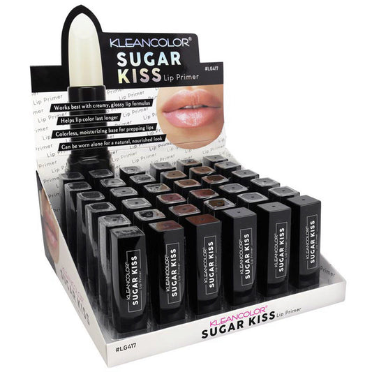 klean color sugar kiss lip primer in display -- 72 per box
