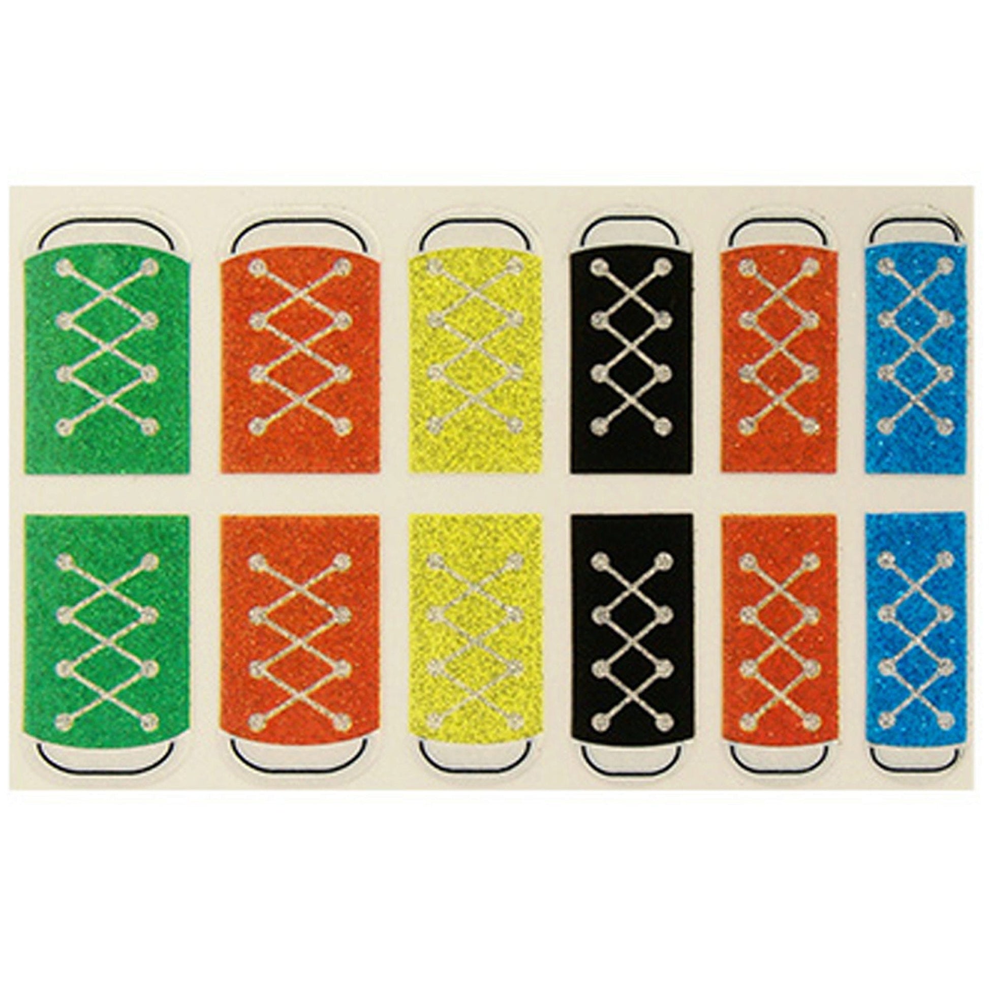 klean color nail it polish strips in assorted designs -- 72 per box