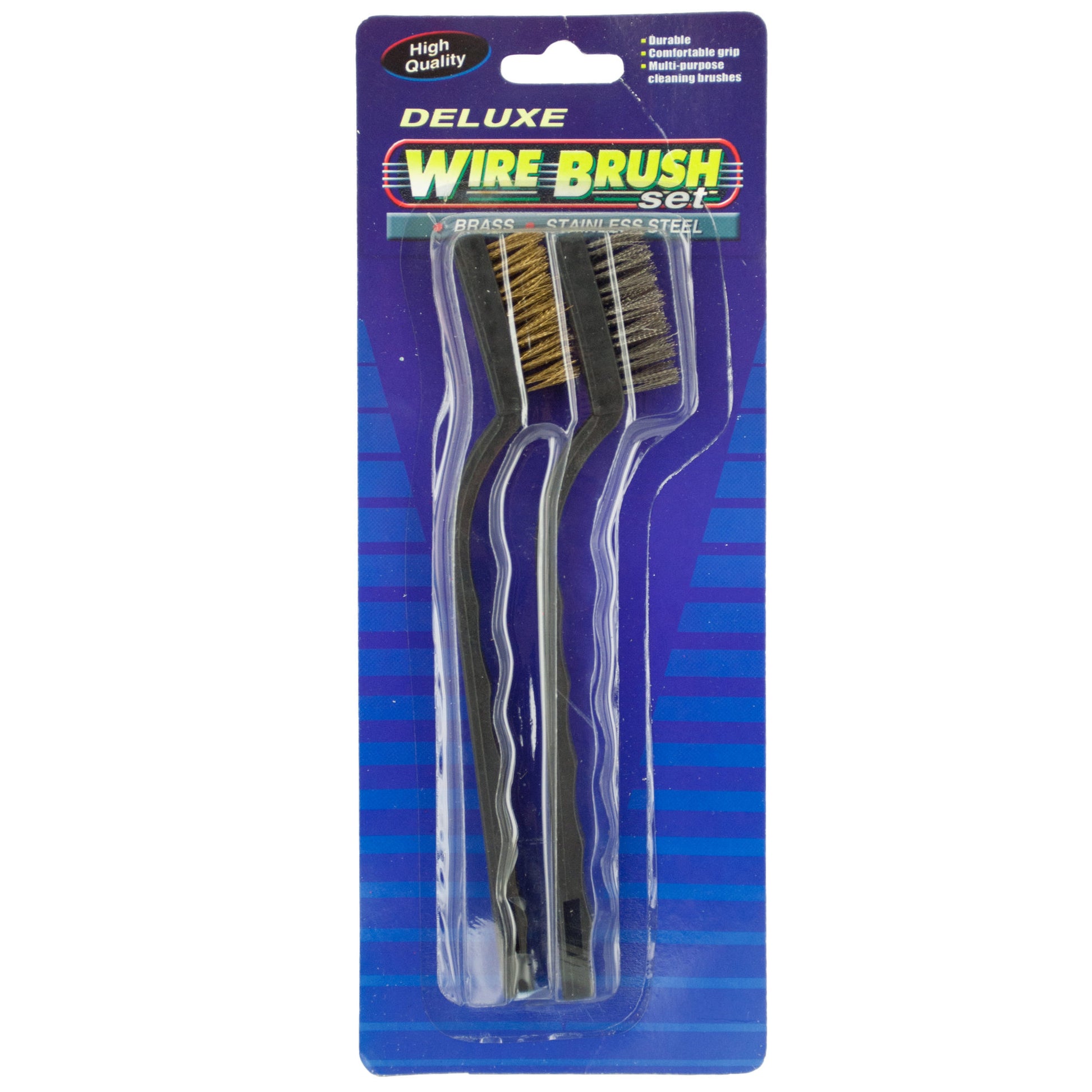 multi-purpose wire cleaning brush set - - aa pack -- 28 per box