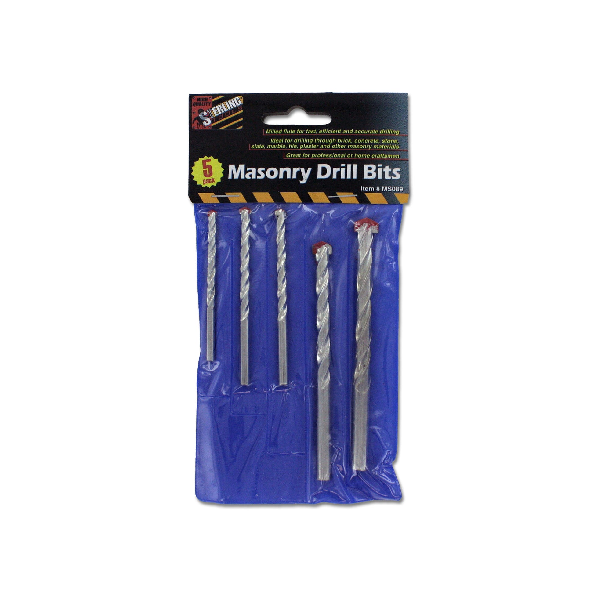 masonry drill bits -  -- 28 per box