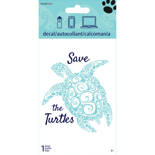 turtle 4x8 adhesive deal sticker -- 48 per box