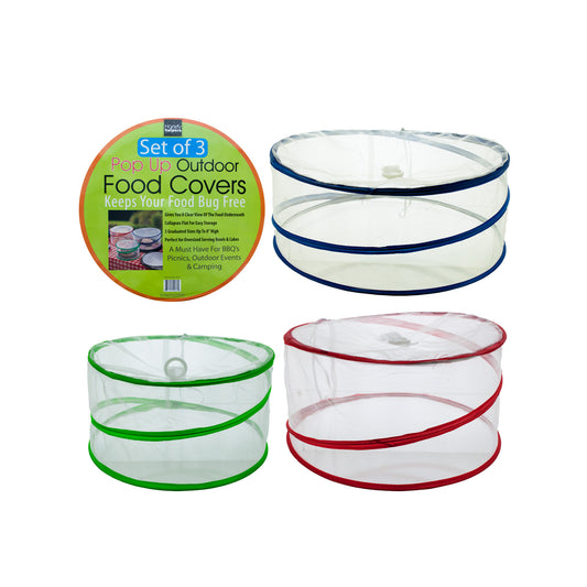 pop-up outdoor food covers - -  -- 4 per box