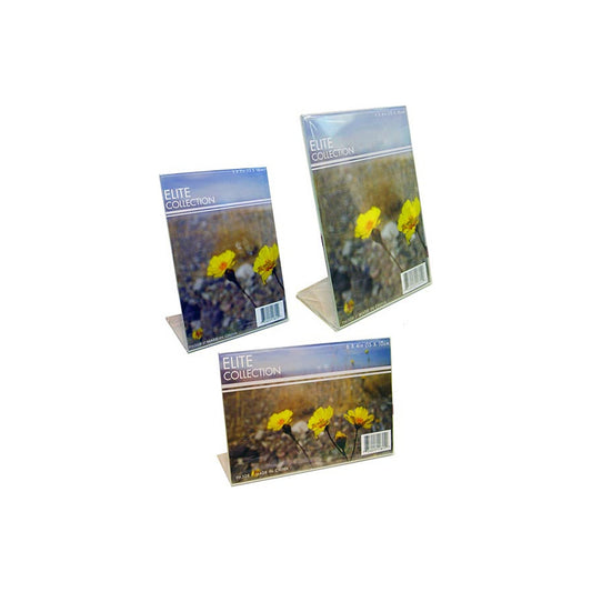stand-up clear photo frames - -  -- 28 per box