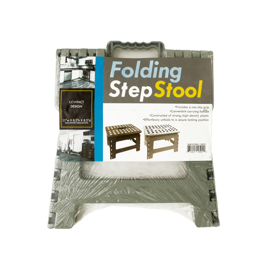 folding step stool - non-slip feet  -- 4 per box