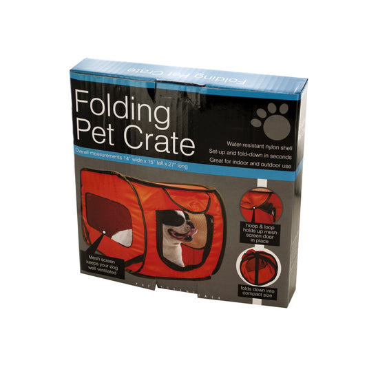 folding pet crates - -  -- 3 per box