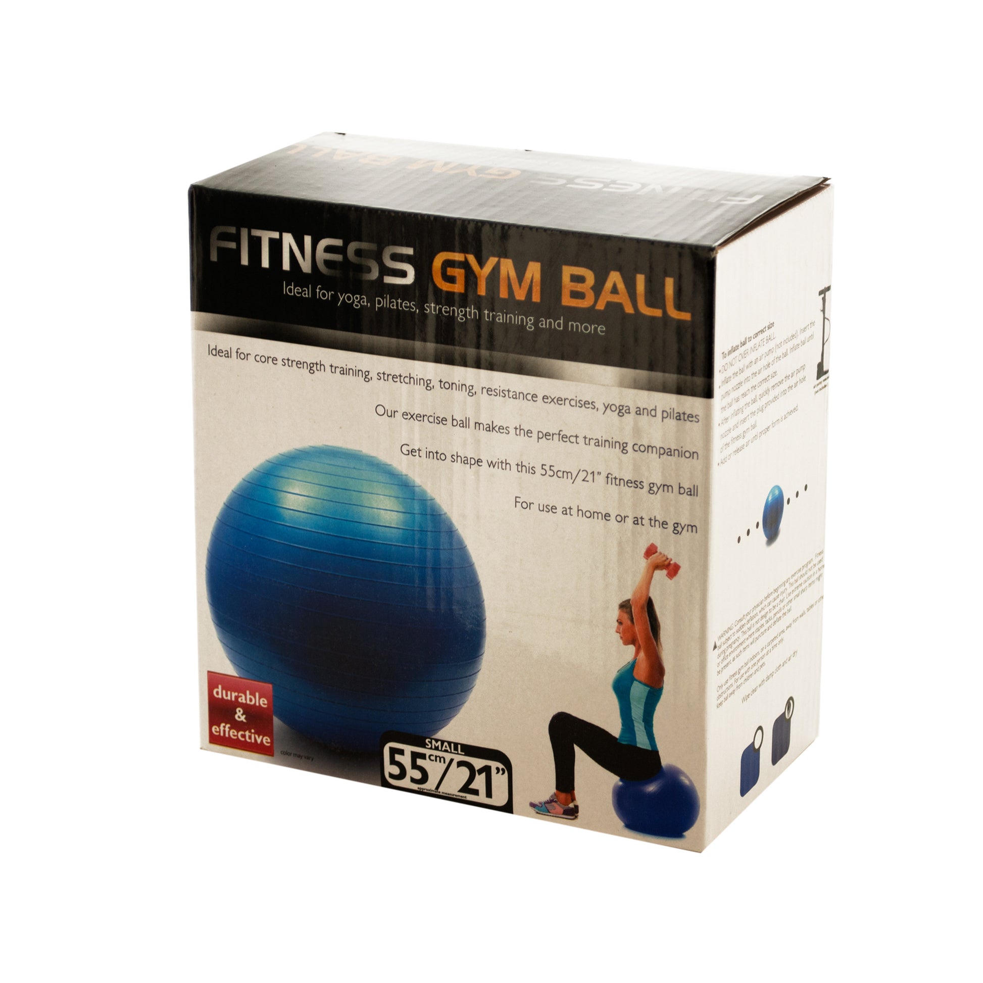 small fitness gym balls -- 4 per box