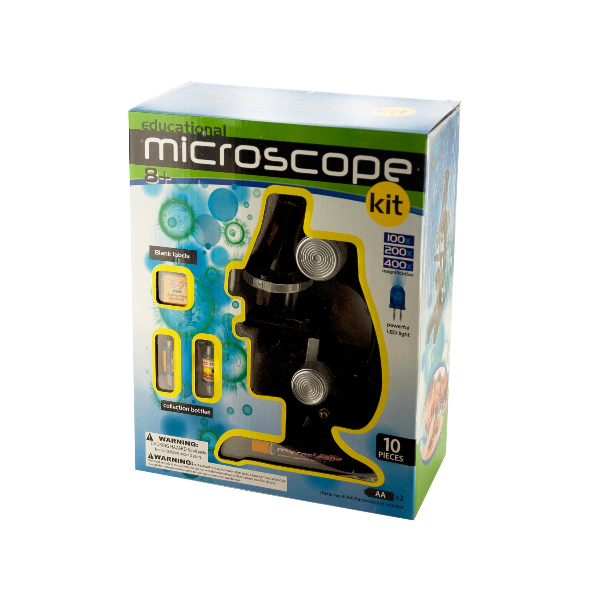 educational microscope kit -- 3 per box