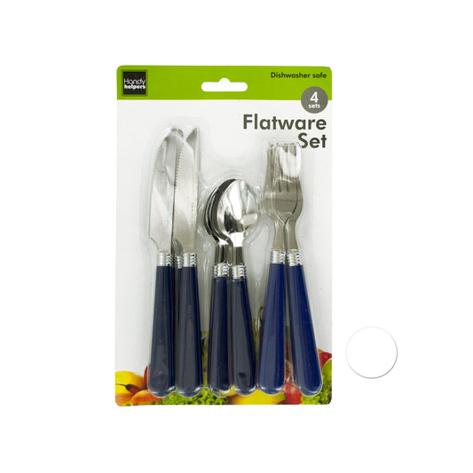 flatware sets with plastic handles - -  -- 24 per box
