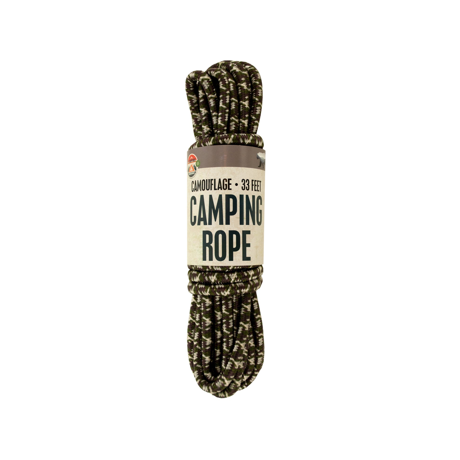 camouflage camping rope -- 12 per box