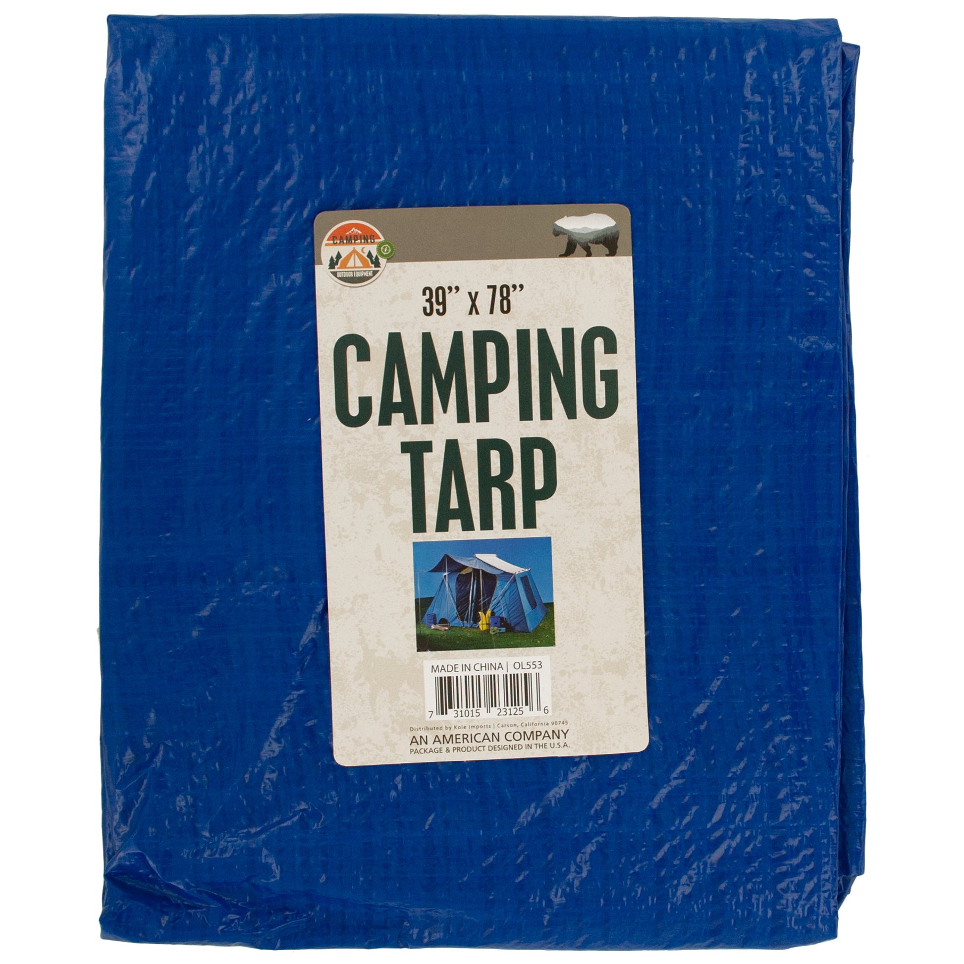 multi-purpose camping tarp - - waterproof, durable protection -- 13 per box