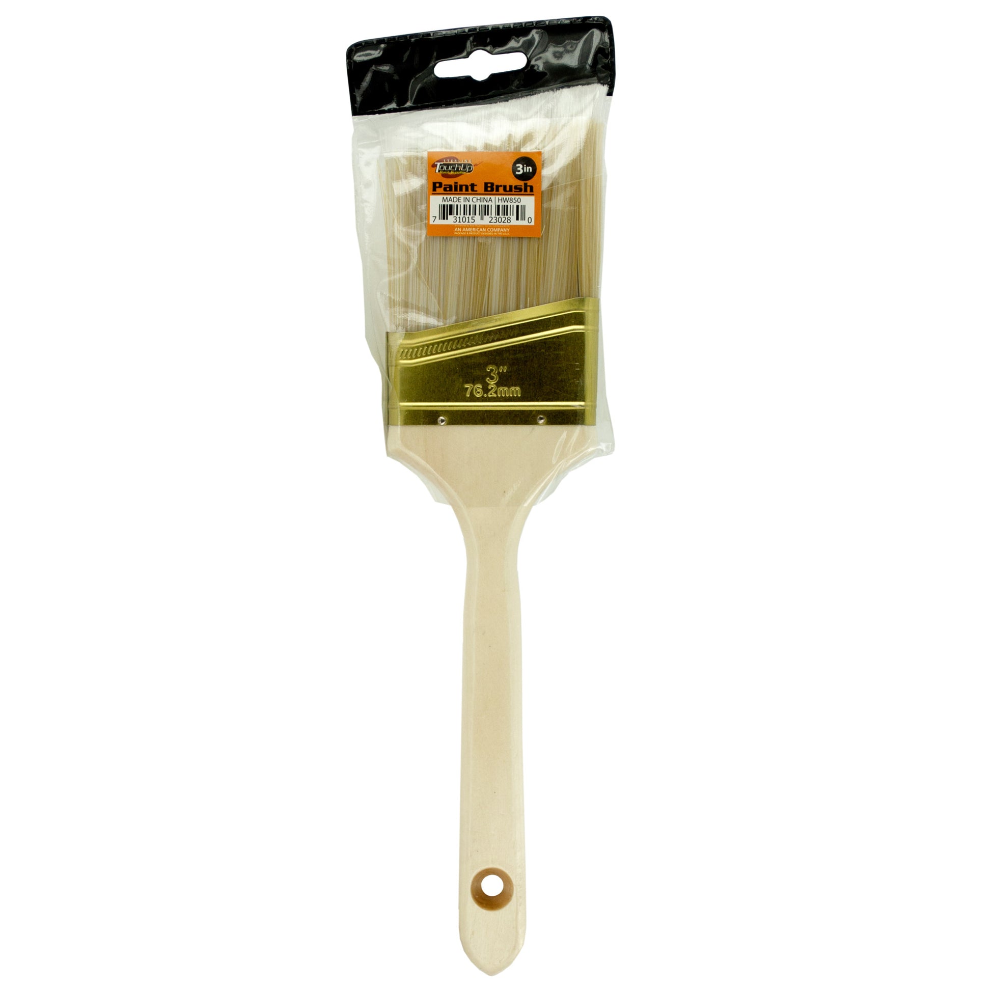 large nylon bristle paint brushes - bulk  -- 19 per box