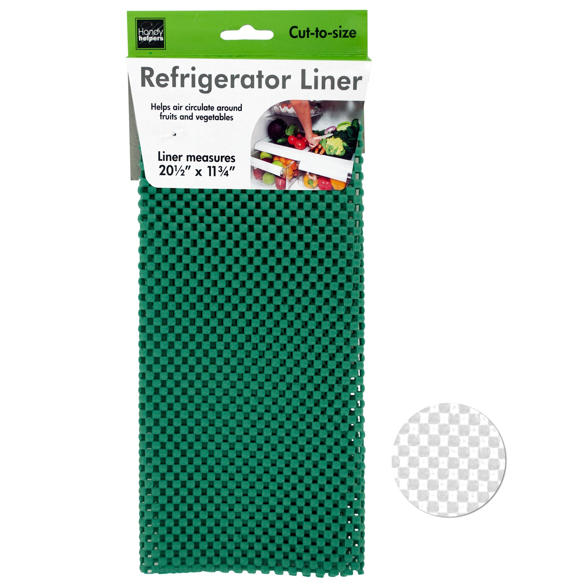 cushioned refrigerator liners -- 19 per box