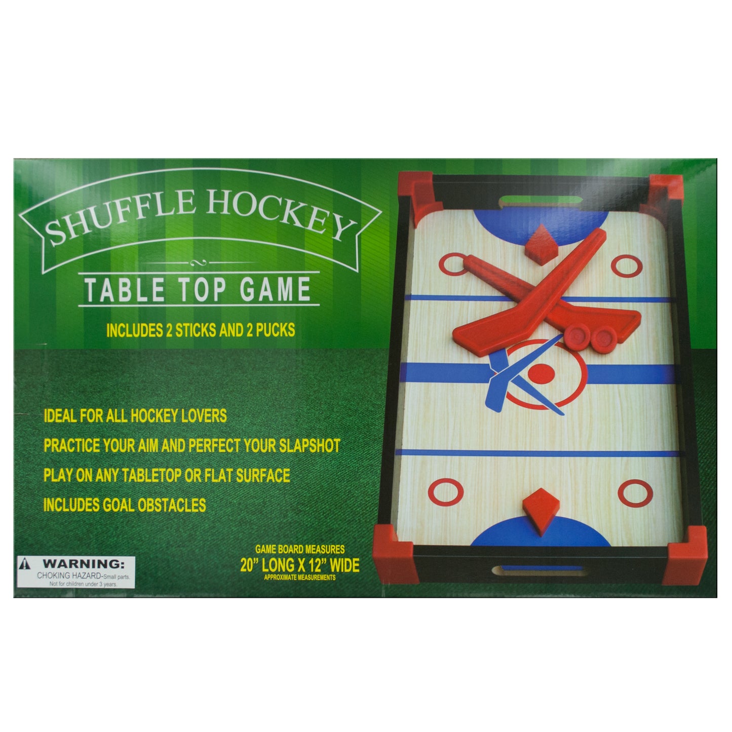 slap shot hockey table game -- 2 per box
