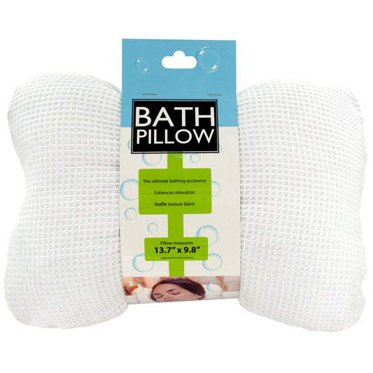 soft cloth bath pillows with suction cups -- 5 per box