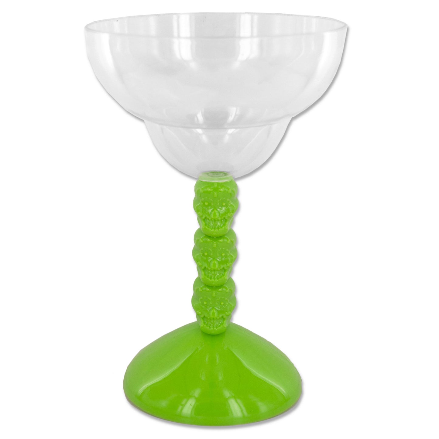 skull margarita glasses -  -- 72 per case