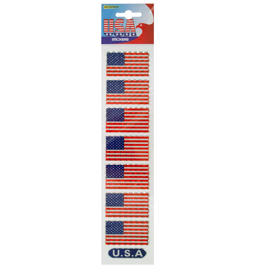 usa flag stickers - bulk 900 pack -  -- 125 per box