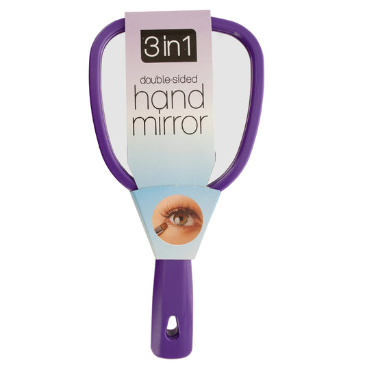 double-sided hand mirrors - -  -- 13 per box
