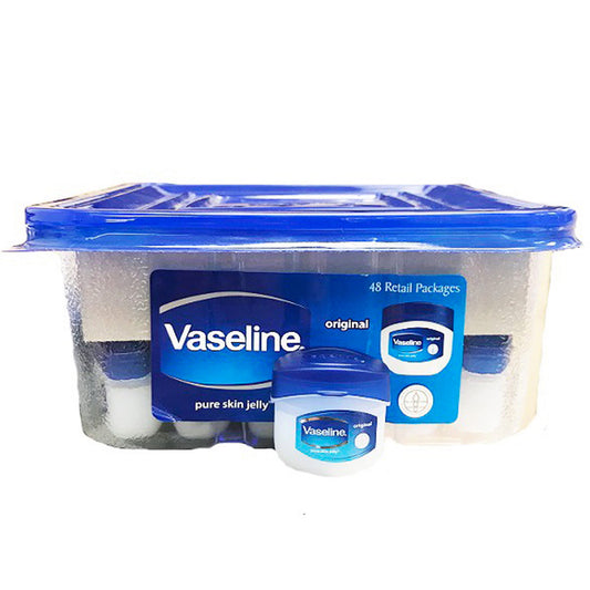 mini vaseline petroleum jelly countertop display - 768 units per case -- 92 per box