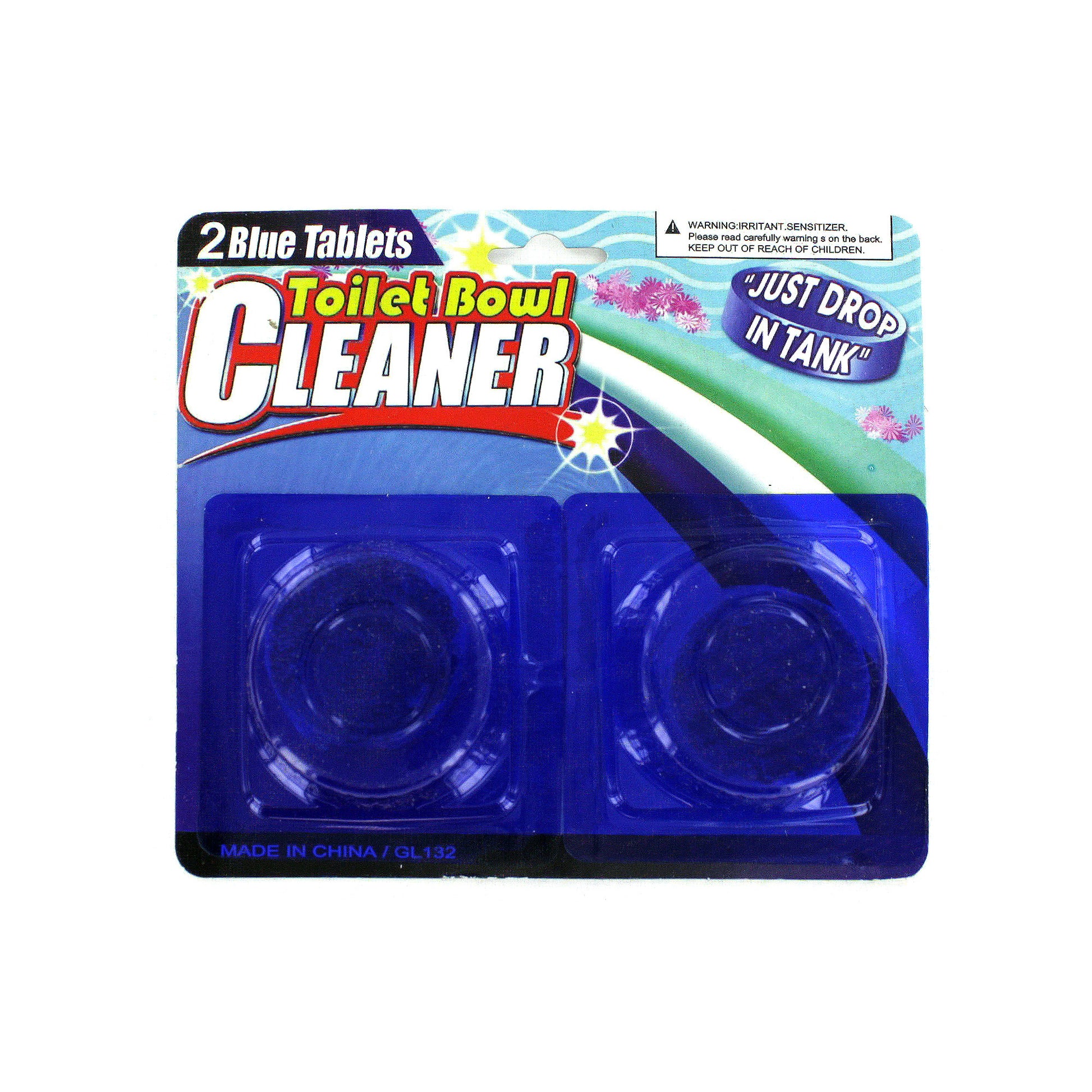 home & garden toilet bowl cleaner tablets -- 33 per box