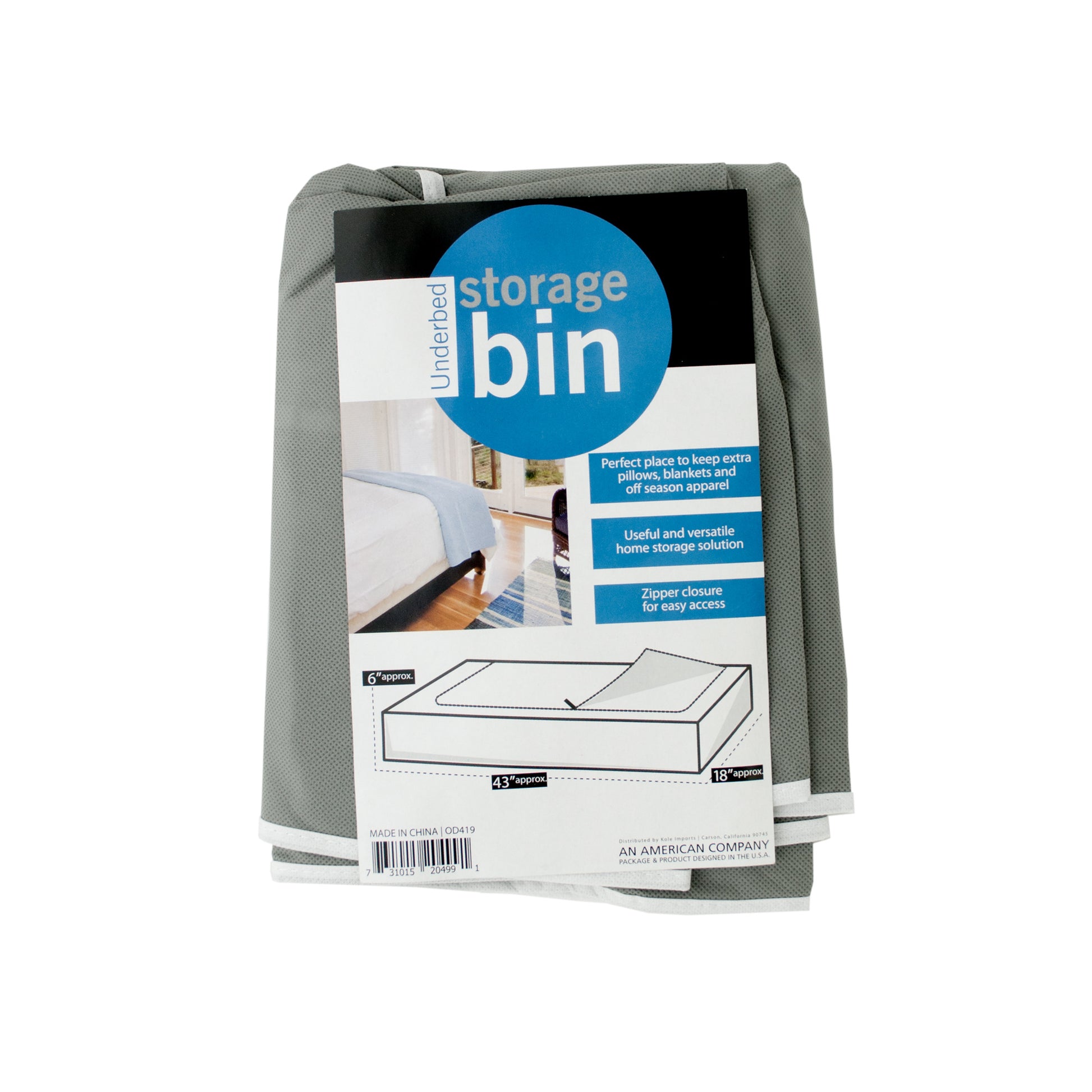 underbed storage bins -  -- 9 per box