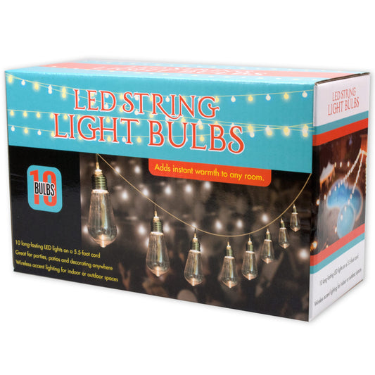 led string light bulbs -- 6 per box