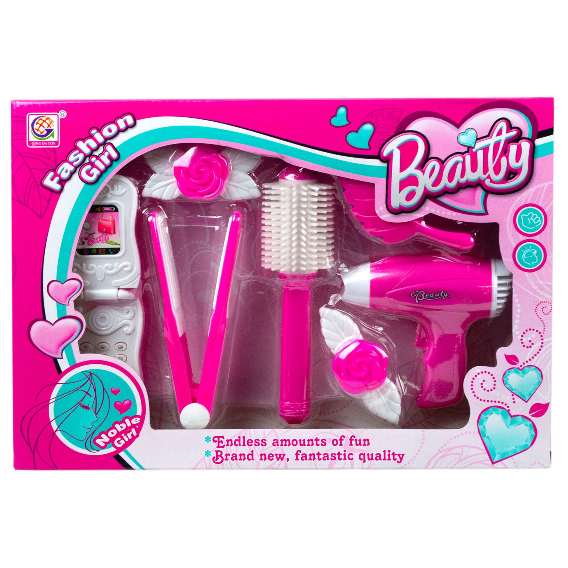 beauty accessory play set - assorted accessories -- 5 per box