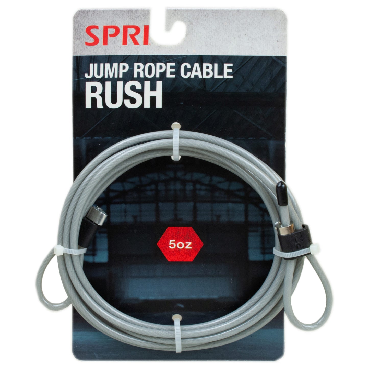 spri 5oz rush jump rope cable -- 12 per case