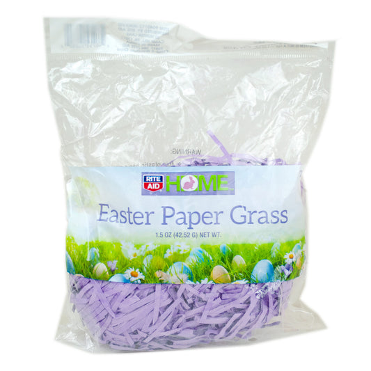 1.5 oz assorted paper easter grass -- 36 per case