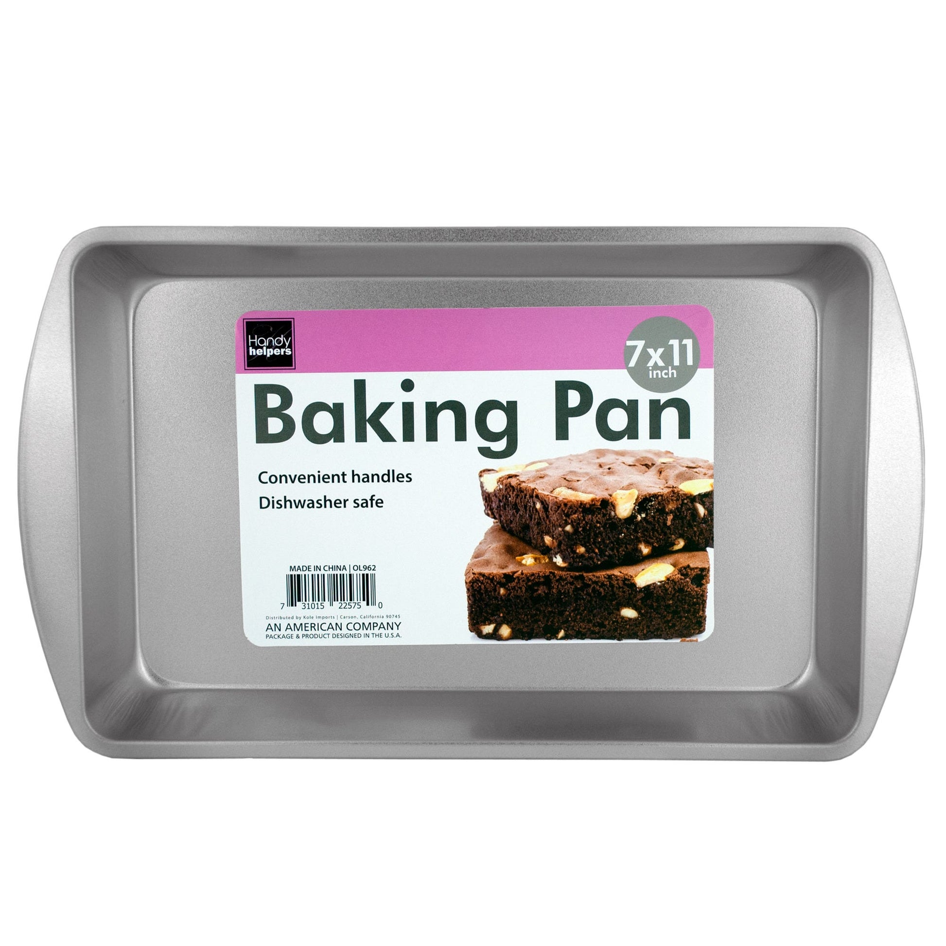 home and garden biscuit & brownie baking pan -- 17 per box