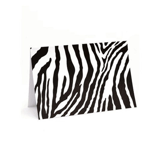 10 count zebra notecards & envelopes set -- 36 per case