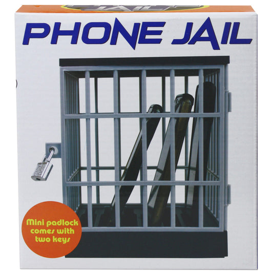 phone jail with lock - heavy duty steel construction -- 6 per box