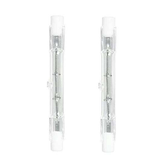 feit electric 150w t3 halogen r7 bulbs - 2 pack  -- 40 per box
