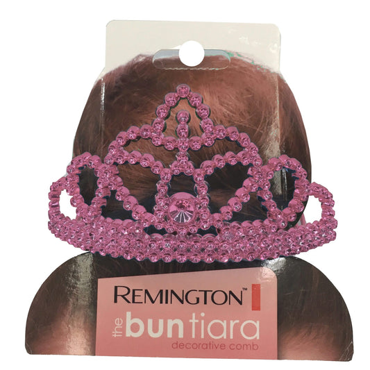 pink & silver tiaras - assorted colors -- 18 per case