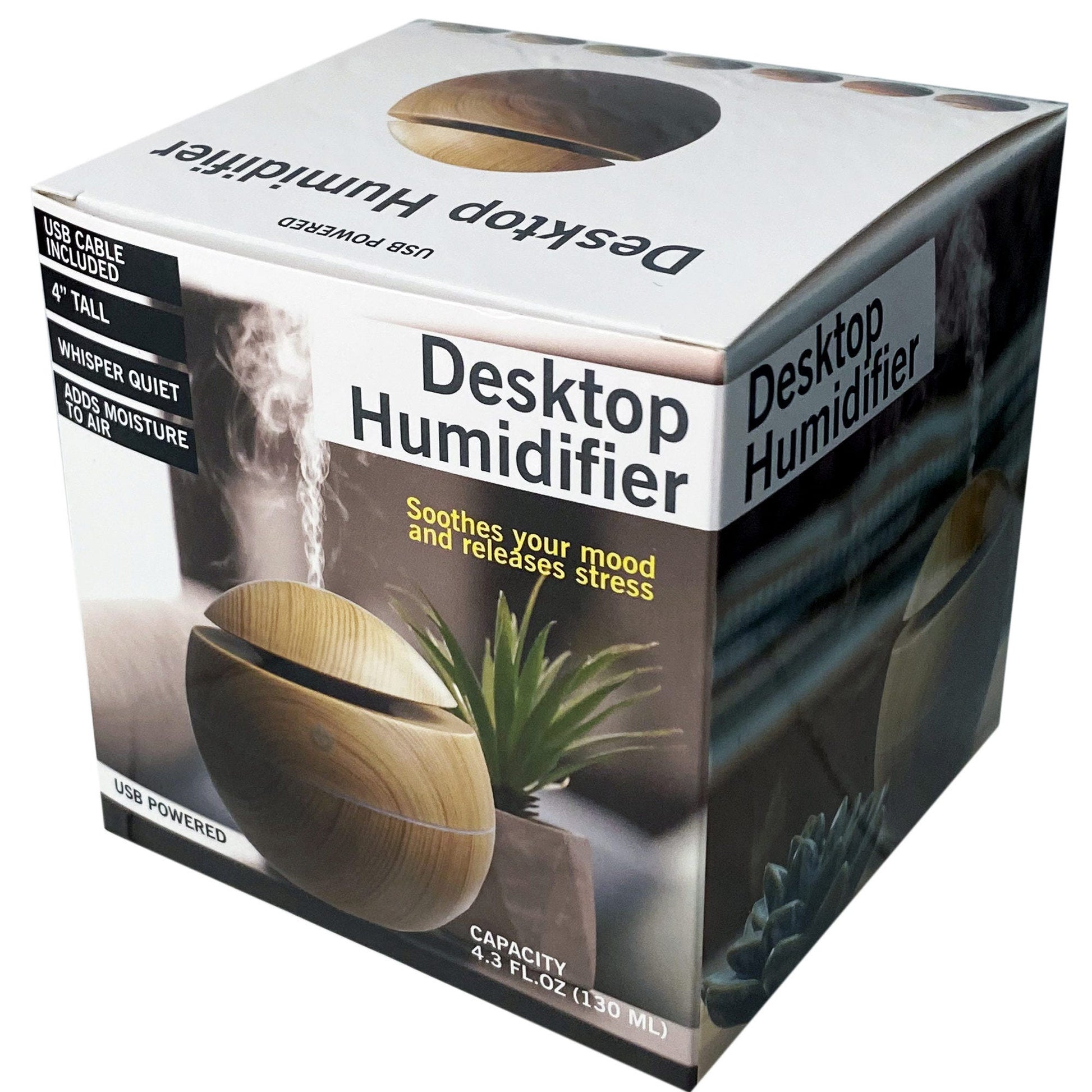 color changing 130ml humidifiers -- 4 per box