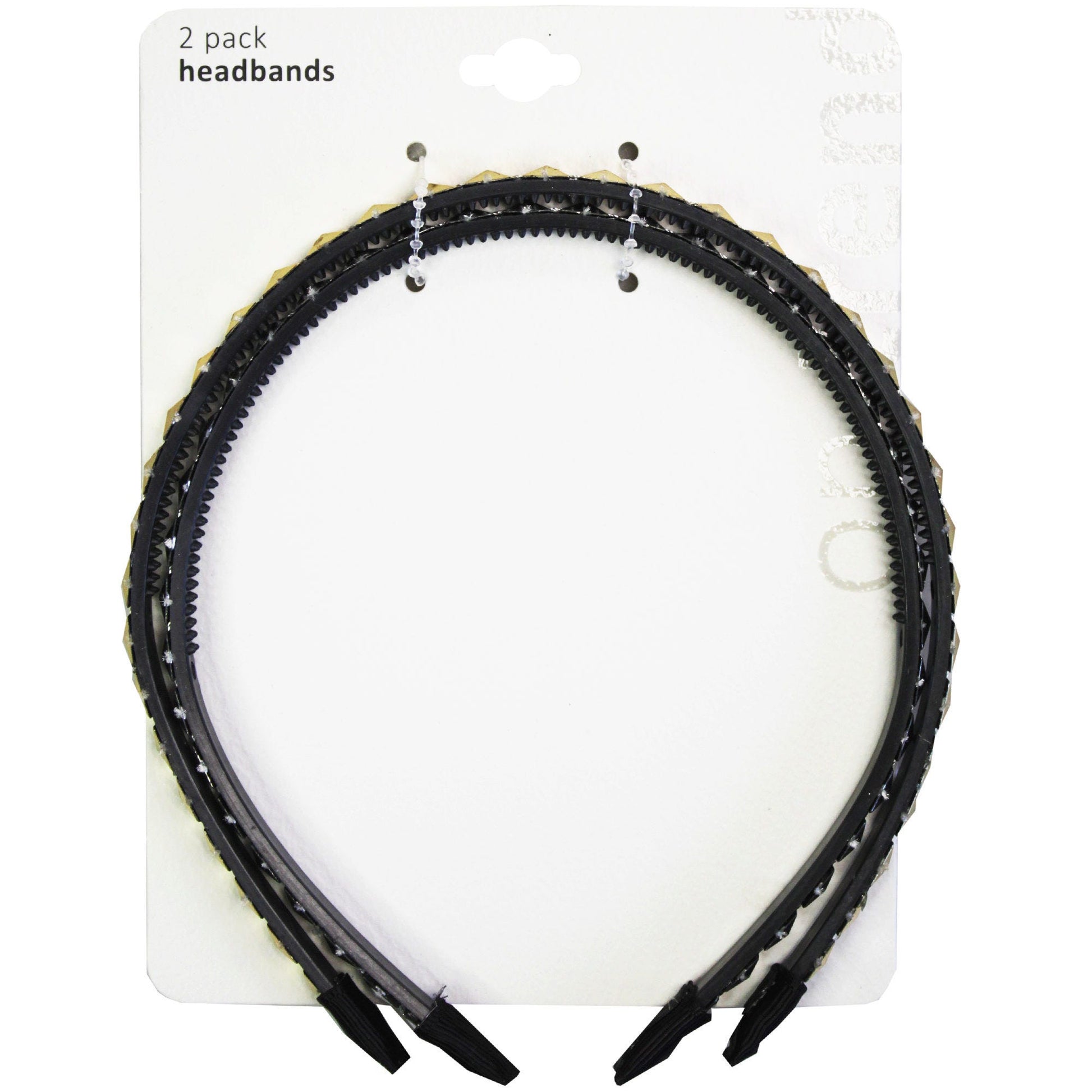 studded headbands - 2 pack -- 24 per case