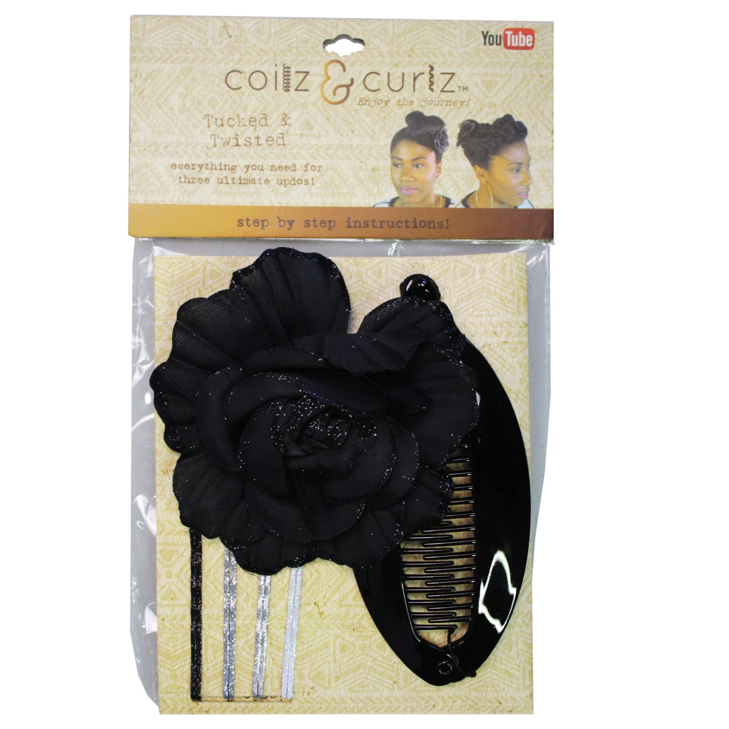 coilz and curls accessory set -- 24 per case