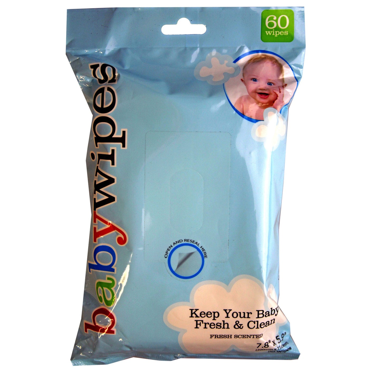 new arrivals baby wipes - 60 pack -- 23 per box