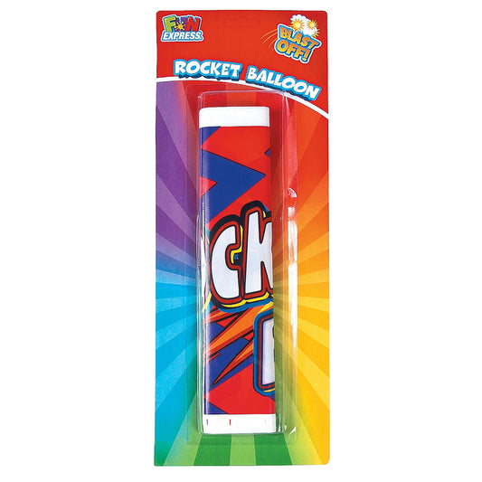 jumbo rocket balloons -- 26 per box