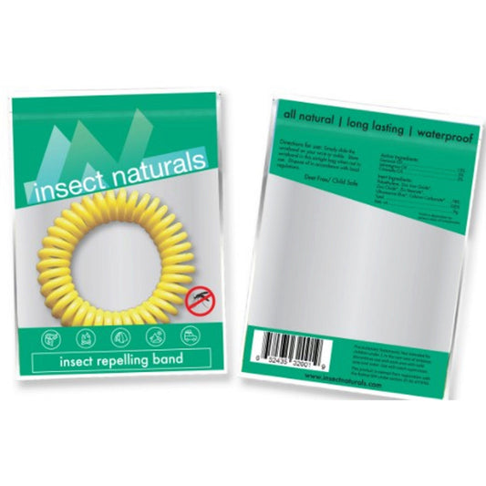 insect naturals bug eliminator wrist band  -  -- 48 per box