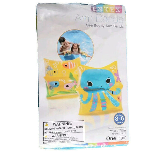 intex sea buddy arm band floaties -- 26 per box