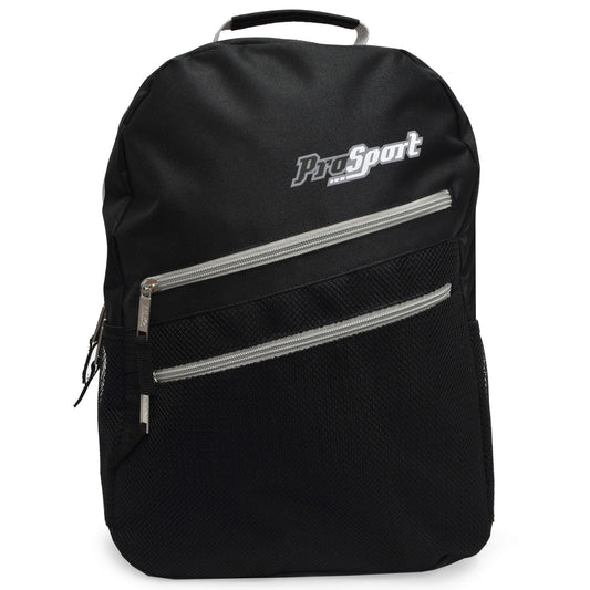 pro sport multi-pocket backpack with beverage pocket - 24 pack assorted colors -- 5 per box