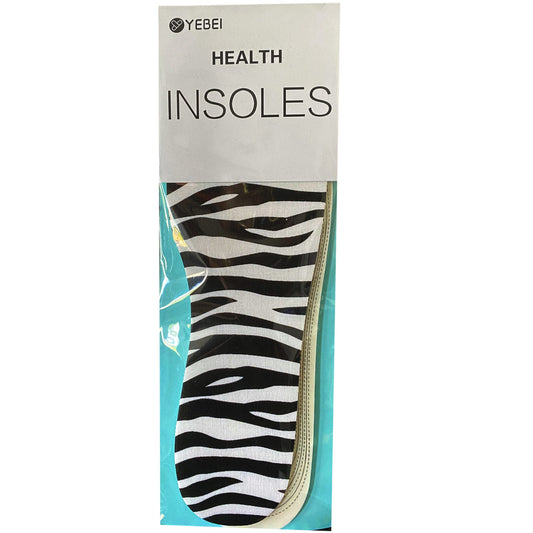 animal print assorted insoles - aa pack -- 45 per box