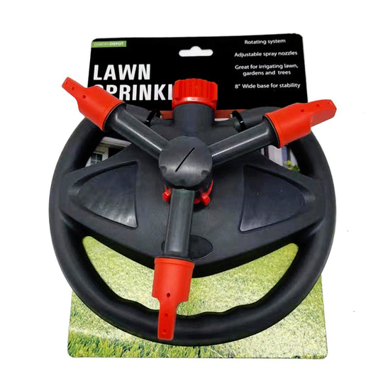 home and garden spinning water sprinkler -- 7 per box