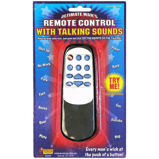 ultimate man remote control - talking sounds -- 20 per box