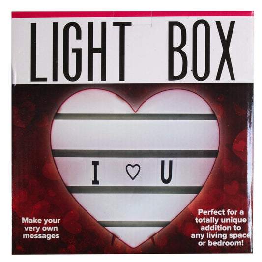heart shape light box  -- 4 per box