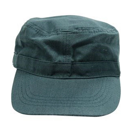 universal military hat - dark green cotton  -- 33 per box